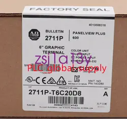 NEW UNOPENED  AB 2711P-T6C20D8   ALLEN-BRADLEY 2711PT6C20D8  FAST SHIPMENT /