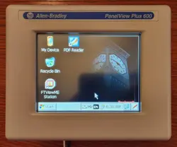 ALLEN-BRADLEY 2711PC-T6C20D8 /A PANELVIEW PLUS COMPACT 600 - GREAT CONDITION