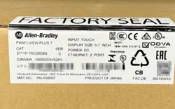  ALLEN-BRADLEY 2711P-T6C22D8S HMI PANELVIEW PLUS7 GRAPHIC TERMINAL