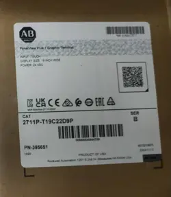 BRAND NEW  2711P-T19C22D9P ALLEN-BRADLEY PLUS 7 GRAPHIC TERMINAL 2711PT19C22D9P