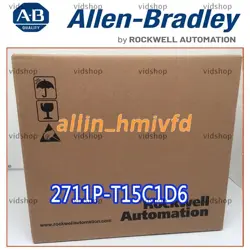 ALLEN BRADLEY 2711P-T15C1D6 TOUCH SCREEN  NEW SEAL STOCK FREE SHIPPING