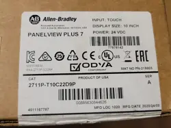 ALLEN BRADLEY PANEL VIEW PLUS 7 2711P-T10C22D9P