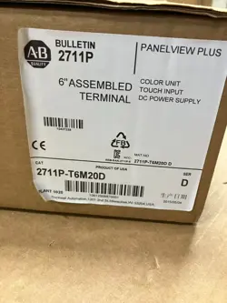  AB 2711P-T6M20D ALLEN BRADLEY TOUCHPAD TOUCH SCREEN PANELVIEW PLUS 600 NEW