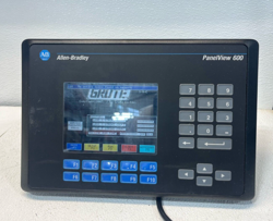 ALLEN-BRADLEY 2711-B6C8 SER C PANELVIEW 600
