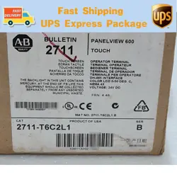 ALLEN BRADLEY 2711-T6C2L1 SER B HIGH QUALITY FREE SHIPPING
