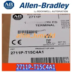 ALLEN BRADLEY 2711P-T15C4A1 TOUCH SCREEN NEW SEAL STOCK FREE SHIPPING