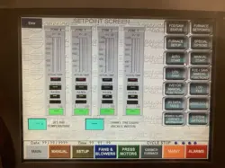 ALLEN BRADLEY  PANEL VIEW 2711P-RDT12CX  SER C 24VDC