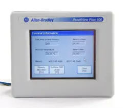 ALLEN BRADLEY 2711P-T6C20D /  2711PT6C20D SER C PANELVIEW PLUS 600 1 YR WARRANTY