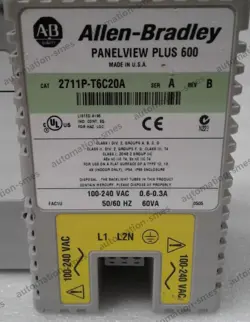 NEWEST ALLEN BRADLEY 2711P-T6C20A PANELVIEW PLUS 600 REV B 2711PT6C20A NEW USA
