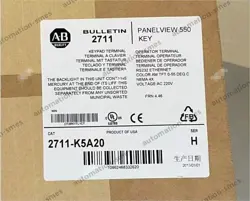 NEWEST 1 PCS IN BOX ALLEN BRADLEY 2711-K5A20 SER H FRN 4.46 FREE SHIP 2711K5A20