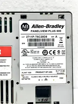 OPERATOR TOUCHSCREEN PANEL