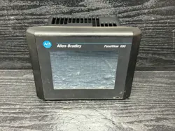 ALLEN BRADLEY 2711-T6C3L1 SER B E FRN 4.46 PANELVIEW 600 TOUCHSCREEN COLOR HMI