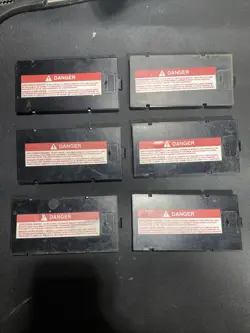 ALLEN BRADLEY 2711- PANELVIEW 550 HMI TERMINAL BACKLIGHT PLASTIC COVER (6)