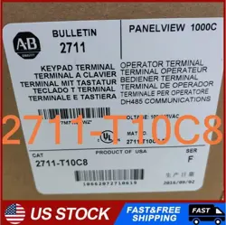 NEW AB ALLEN-BRADLEY 2711-T10C8 1000 COLOR TERMINAL 10.4-IN AB 2711 T10C8 NEW
