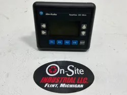 ALLEN-BRADLEY 2711-M3A18L1 SERIES A REV B PANELVIEW 300 MICRO OPERATOR INTERFACE