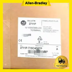 NEW ALLEN-BRADLEY 2711PT15C4D8TP PANELVIEW PLUS 1500 COLOR 2711P-T15C4D8TP