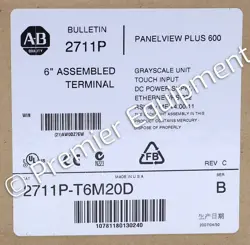 SURPLUS ALLEN BRADLEY 2711P-T6M20D /C PANELVIEW 600 5.7