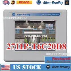 NEW~ALLEN BRADLEY 2711P-T6C20D8 PANELVIEW PLUS 6 GRAPHIC TERMINAL 2711PT6C20D8-