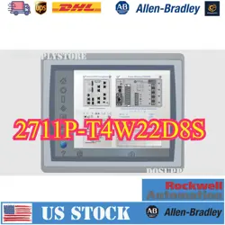 NEW~2711P-T4W22D8S ALLEN-BRADLEY PLUS 7 TOUCH PANEL SCREEN NEW IN BOX