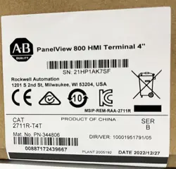 NEW ALLEN-BRADLEY 2711R-T4T PANELVIEW 800 4-INCH HMI TERMINAL 2711RT4T