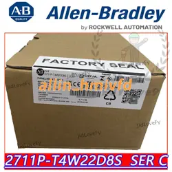 ALLEN BRADLEY 2711P-T4W22D8S TOUCH SCREEN NEW SEAL STOCK FREE SHIPPING