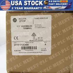 1PC AB 2711P-T12C4D8 ALLEN BRADLEY 2711P-T12C4D8 PANELVIEW PLUS 12.1