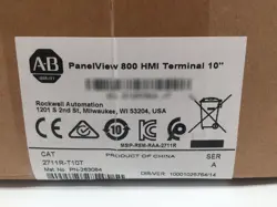 ALLEN-BRADLEY 2711R-T10T PANELVIEW 800 10.4-INCH HMI TERMINAL