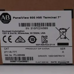 BRAND NEW 2711R-T7T ALLEN BRADLEY SERIES A PANELVIEW 800 7-INCH HMI TERMINAL
