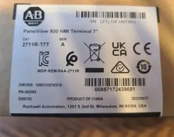 1PC NEW ALLEN BRADLEY 2711R-T7T PANELVIEW 800 7-INCH HMI TERMINAL A-B 2711RT7T
