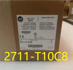 1PC NEW ALLEN BRADLEY 2711-T10C8 /B PANELVIEW 1000 COLOR TOUCH DH  FRN 4.41