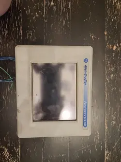 2711P-T6C20A SERIES D ALLEN BRADLEY PANELVIEW PLUS HMI USED CLEAN 