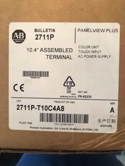 ALLEN-BRADLEY 2711P-T10C4A8 SER A PANELVIEW PLUS, 10.4