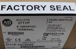 ALLEN-BRADLEY 2711P-T6C20D8 HMI PANELVIEW PLUS 6 600 6-IN COLOR FREE SHIPPING AB