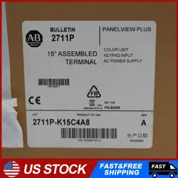 NEW WITH UNOPENED BOX ALLEN-BRADLEY 2711P-K15C4A8 PANELVIEW PLUS 1500