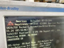 ALLEN BRADLEY VERSAVIEW 1500P INDUSTRIAL COMPUTER 6181P-15TPXPH, PARTS/ REPAIR