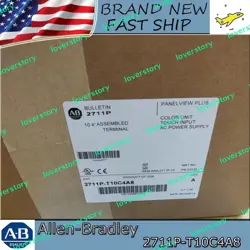 BRAND NEW ALLEN-BRADLEY 2711P-T10C4A8 SER A PANELVIEW PLUS 10.4
