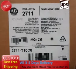 ALLEN-BRADLEY 2711T10C8 1000 COLOR TERMINAL 10.4-IN AB 2711-T10C8  