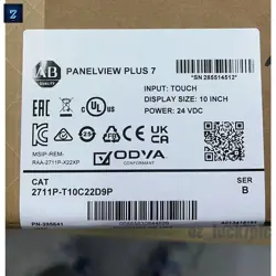 ALLEN BRADLEY 2711P-T10C22D9P /B HMI PANELVIEW PLUS 7 GRAPHIC TERMINAL- NEW