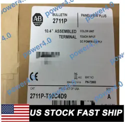 ALLEN BRADLEY 2711P-T10C4D9 TOUCH SCREEN NEW SEAL STOCK FREE SHIPPING