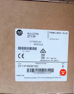 ALLEN BRADLEY 2711P-RDK15C SER B TOUCH SCREEN SEAL STOCK SHIPPING NEW