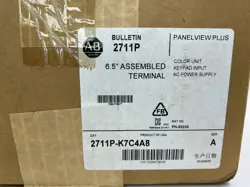 NEW ALLEN BRADLEY 2711P-K7C4A8 /A PANELVIEW PLUS 6 700 7-IN COLOR KEYPAD AC
