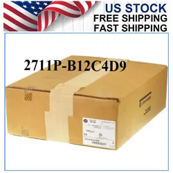 1PC NEW 2711P-B12C4D9 ALLEN BRADLEY PANELVIEW PLUS 6 1250 KEY/TOUCH/ENET/RS232
