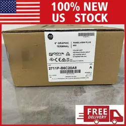 ALLEN BRADLEY 2711P-B6C20A8 PANELVIEW PLUS 6 COLOR KEY TOUCH SCREEN NEW SEALED
