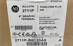 1PC NEW SEALED ALLEN BRADLEY 2711P-B6C20A8 PANELVIEW PLUS TERMINAL FREE SHIPPING