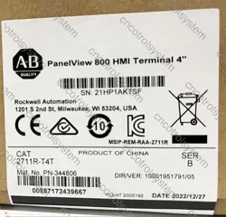 AB 2711R-T4T /B ALLEN-BRADLEY PANELVIEW 800 4.3-INCH HMI TERMINAL 2711RT4T US