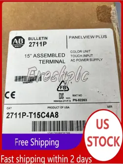 ALLEN BRADLEY 2711P-T15C4A8 PANELVIEW PLUS 6 1500 TOUCH SCREEN - NEW IN BOX