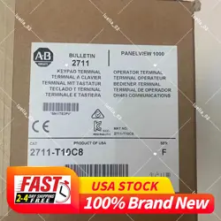 NEW ALLEN-BRADLEY 2711-T10C8 AB 1000 COLOR TERMINAL 10.4-IN  2711T10C8 FREE SHIP