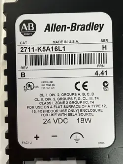 NEW ALLEN BRADLEY 2711-K5A16L1 SERIES H FRN 4.41