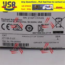 1PC NEW ALLEN-BRADLEY 2711R-T10T ONE YEAR WARRANTY US STOCK
