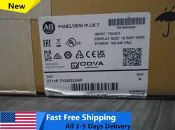 FACTORY SEALED ALLEN BRADLEY 2711P-T12W22A9P PANELVIEW PLUS 7 TOUCHSCREEN